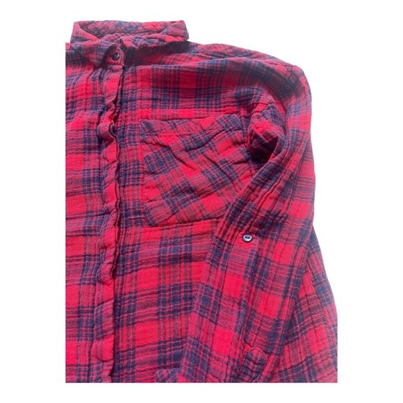 Women's Flannel button-down shirt from the brand Love Notes size Small - Picture 9 of 10